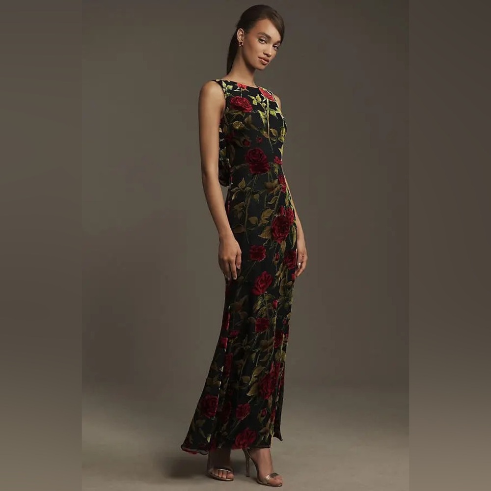Dress the Population Cherilyn Velvet Mermaid Gown
